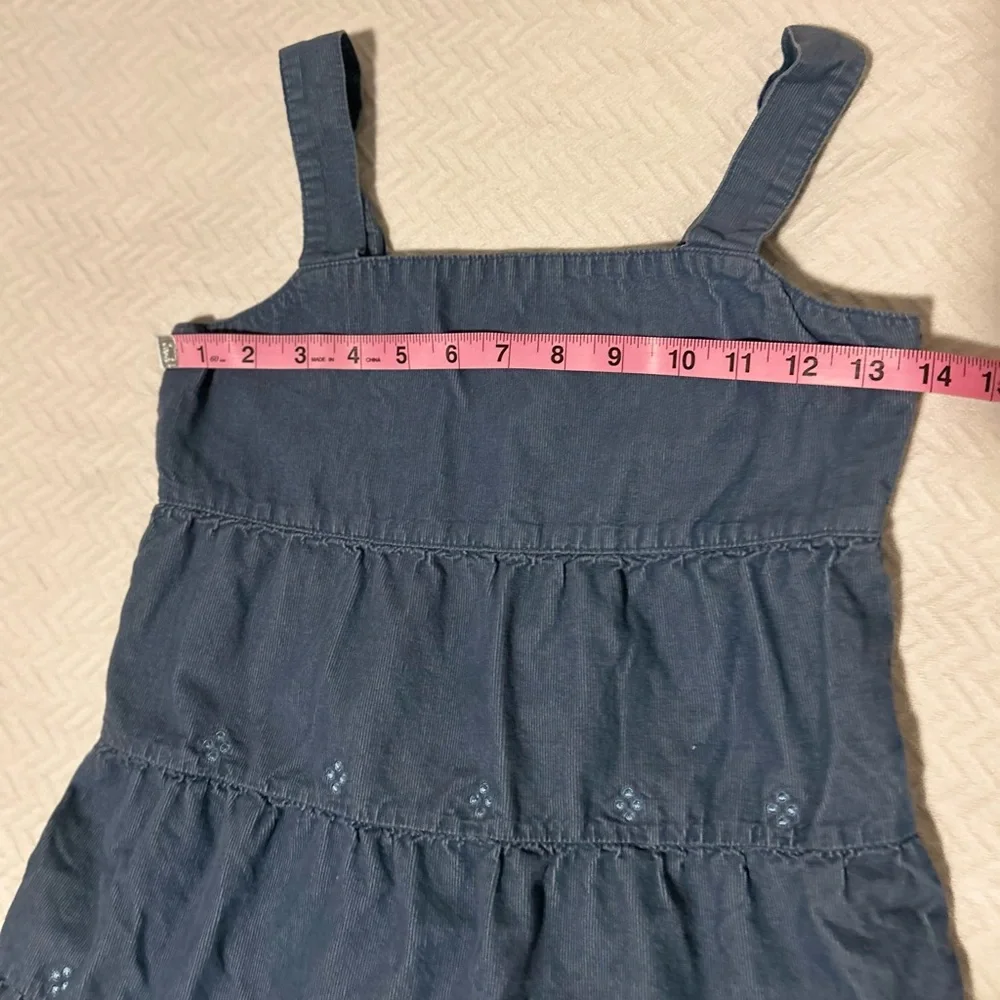 American Girl Everyday Play Blue Corduroy Jumper size 10